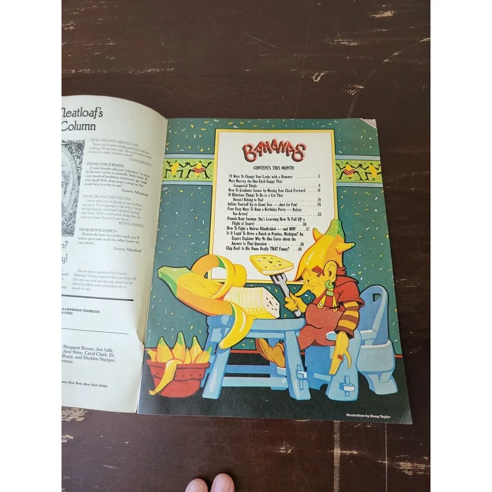 Bananas Magazine - Number 22 - Suzanne Somers, Andy Gibb, Mickey Mouse Good Cond